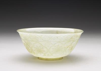 图片[2]-Jade round bowl with carving throughout, Ottoman Empire-China Archive